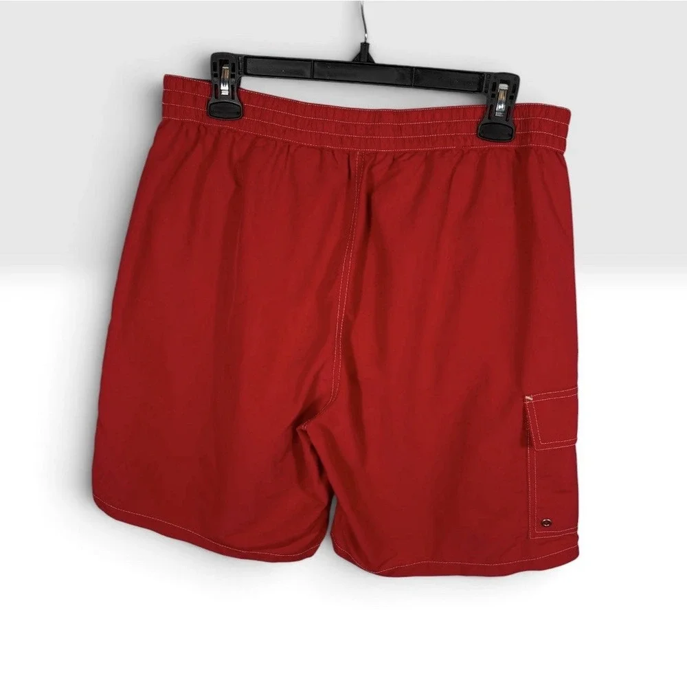Polo Ralph Lauren Mens Swim Trunks Board Shorts Lined Drawstring Sz Medium -2127